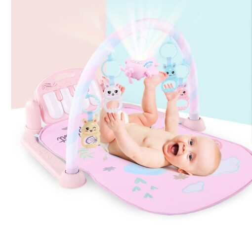 Baby Early Educational Pedal Piano Fitness Frame Toy