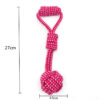 Interactive Cotton Rope Pet Molar Tug Chew Toy