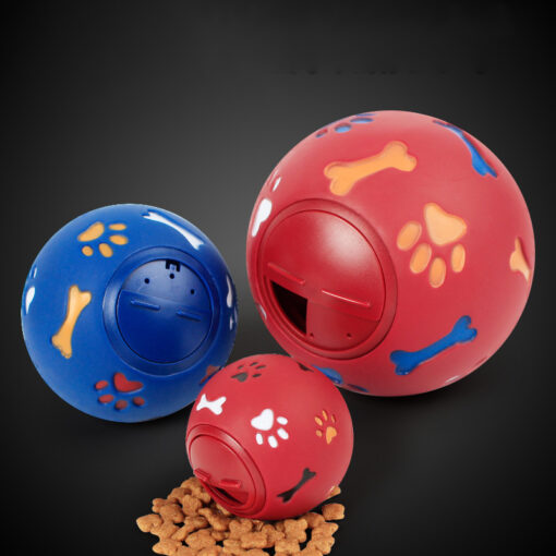 Pet Bite-resistant Rotating Food Leaking Ball Toy