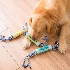 Interactive Dog Tug-Of-War Rope Bite Resistant Toy