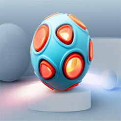 Interactive LED Light Bite-resistant Chewing Ball Dog Toy