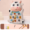Interactive Cute Cartoon Hamster Early Educational Toy