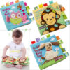 Colorful Early Educational Baby Cloth Book Toy