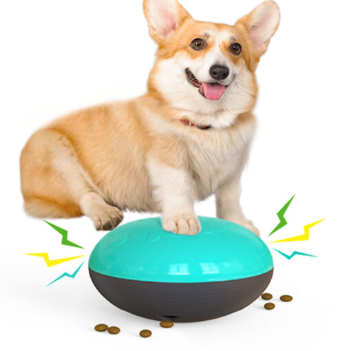 Round Pet Vocal Slow Food Leaking Dispenser Toy