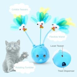 Interactive 360° Rotating Electric Tumbler Toy