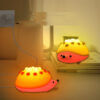Silicone Little Hedgehog Squeeze Night Light Lamp