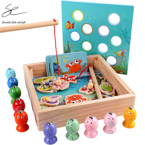 Creative Early Educational Magnetic Fishing Game Toy