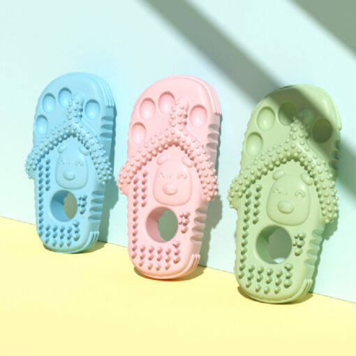 Interactive Pet Biting Slippers Teething Chew Toys