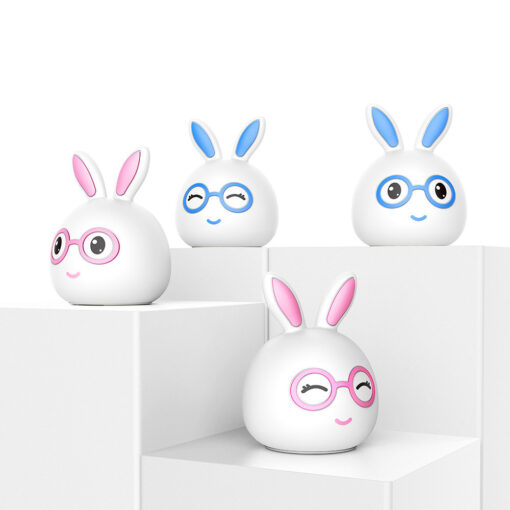 Cute Cartoon Silicone LED Rechargeable Night Light