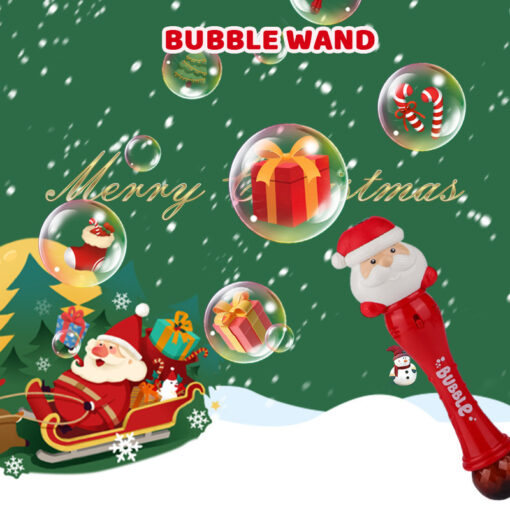 Durable Lovely Santa Claus Children's Bubble Maker Toy