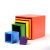 Interactive Wooden Children Stacking Cube Box Toy