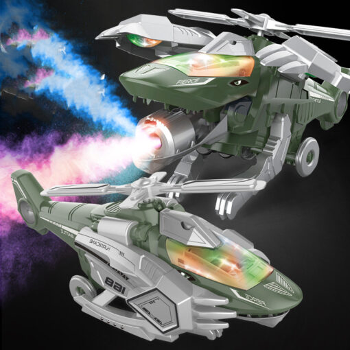 Deformation Fighter Electric Sound Light Children's Toys