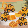 Engineering Vehicle Simulation Model Excavator Toy