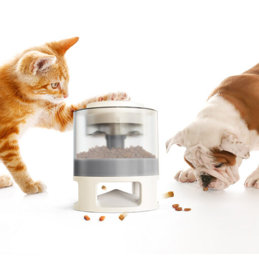 Multifunctional Pet Slow Food Leakage Catapult