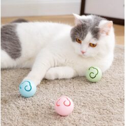 Interactive Bell Ball Cat Scratching Play Toy