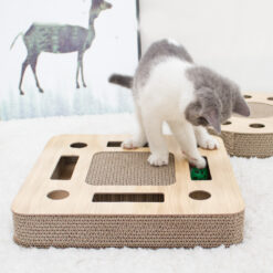 Creative Corrugated Paper Cat Scratching Board Toy