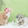 Interactive Funny Head Wear Cat Teaser Play Toy