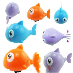 Cute Colorful Wind-up Swimming Water Bath Toy