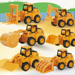 Engineering Vehicle Simulation Model Excavator Toy