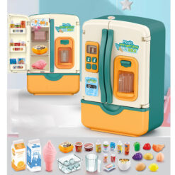 Pretend Play Simulation Double Spray Refrigerator Toy