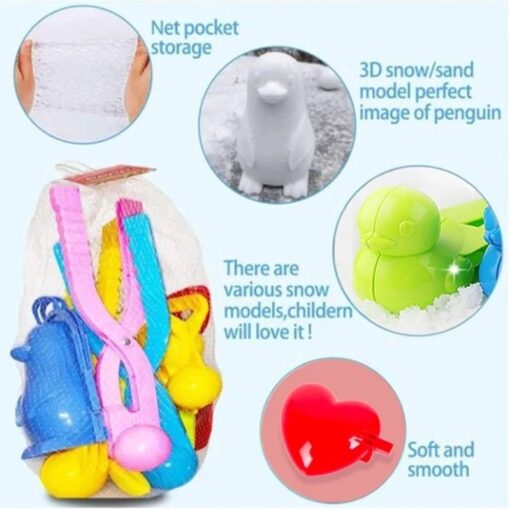 Interactive Children`s Outdoor Snowball Maker Toy