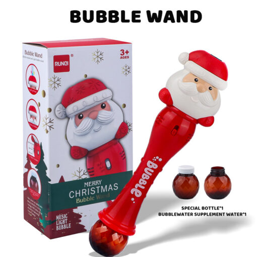 Durable Lovely Santa Claus Children's Bubble Maker Toy