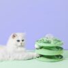 Interactive Cat Turntable Teaser Ball Play Toy