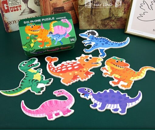 Children's Wooden Jigsaw Puzzle Early Educational Toy