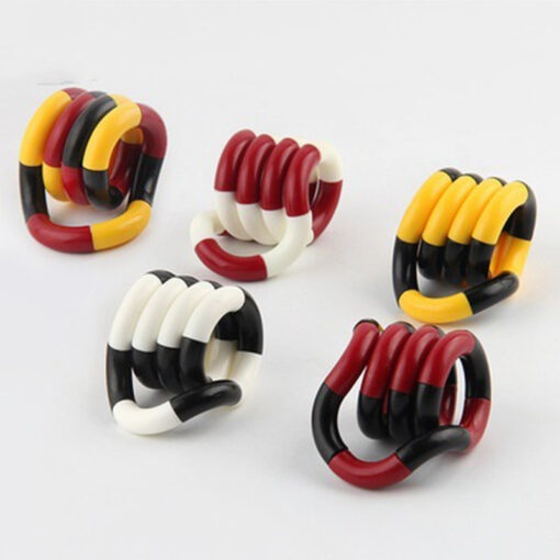 Interactive Twisting Rope Winding Stress Relief Fidget Toy