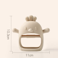 Children's Chick-shaped Soft Silicone Teether Toys