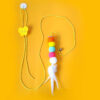 Interactive Retractable Self-Hanging Cat-Felt Toys