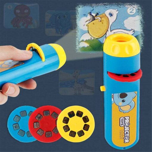 Children's Flashlight Slide Projection Educational Toys