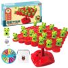 Interactive Children's Tole Frog Balance Tree Stacked Toy