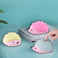 Silicone Little Hedgehog Squeeze Night Light Lamp
