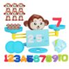 Interactive Cute Monkey Balance Math Counting Toy