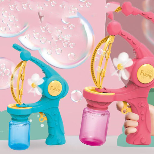 Fully Automatic Electric Children's Bubble Machine Toys