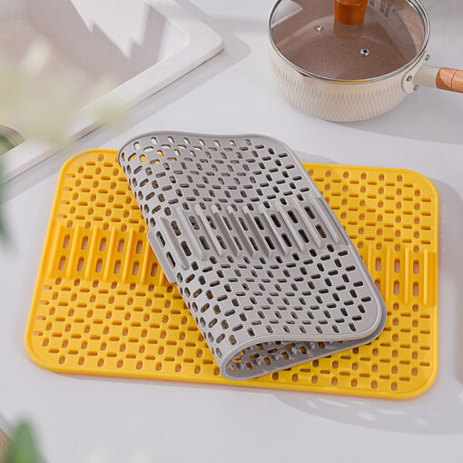 Silicone Heat-resistant Kitchen Dinnerware Drainage Mat