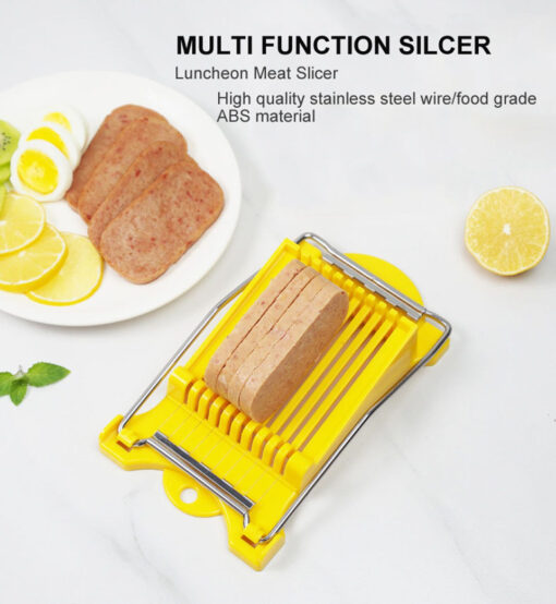 Stainless Steel Kitchen Wires Cheese Egg Cutter Slicer