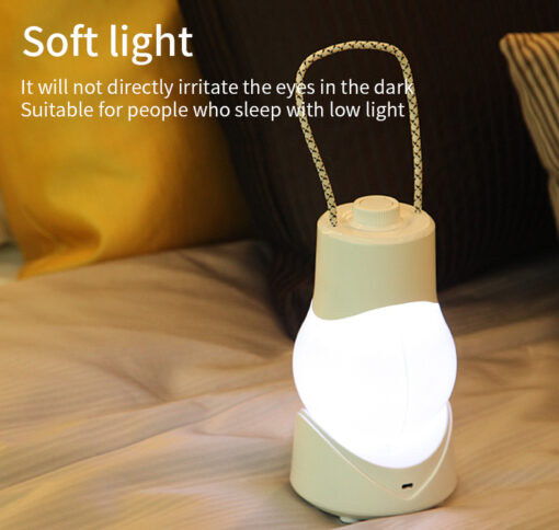 Portable Intelligent Night Light Rechargeable Table Lamp