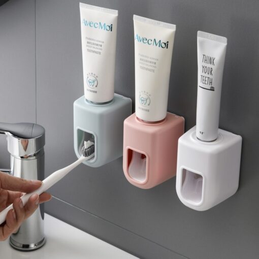 Nordic Automatic Bathroom Toothpaste Dispenser Holder