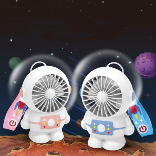 Portable Mini USB Rechargeable Astronaut Fan