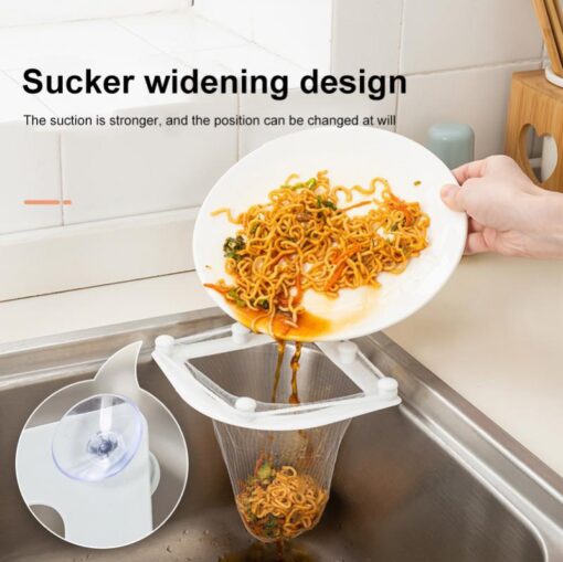 Creative Kitchen Sink Anti-blocking Leftover Drain Rack