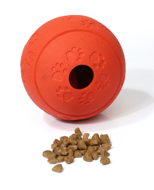 Interactive Dog Food Feeder Leaking Ball Chew Toy