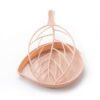 Drainable Double Layer Leaf Shape Soap Holder