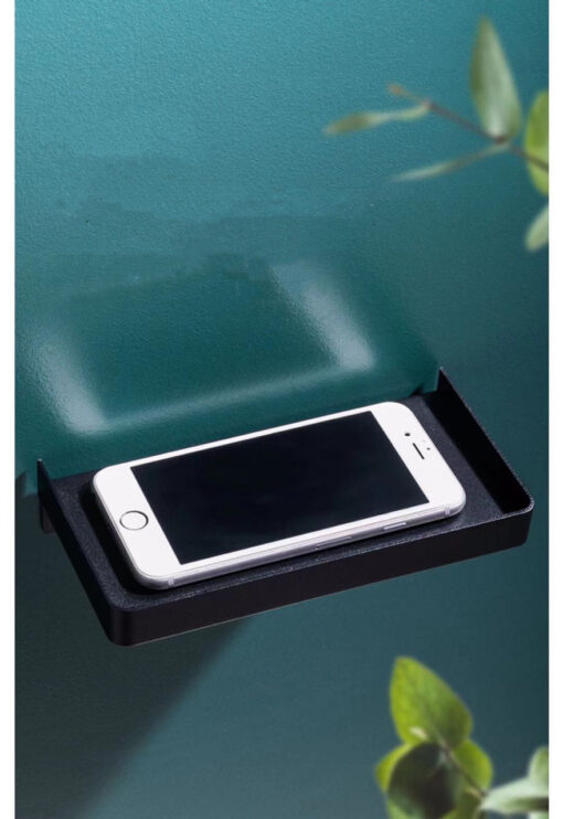 Punch-free Stainless Steel Mobile Phone Soap Holder