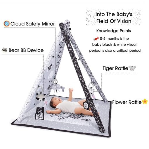 Interactive Baby Tent Blanket Game Playmat