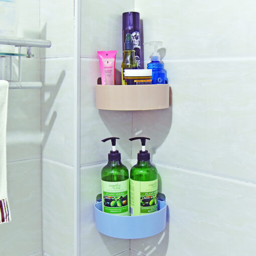 Multi-purpose Triangle Bathroom Corner Storage Rack