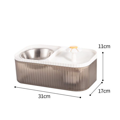 Cat Automatic Small Flower Water Fountain Feeder