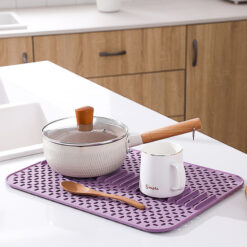 Silicone Heat-resistant Kitchen Dinnerware Drainage Mat