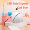 Interactive Funny LED Intelligent Cat Rotating Ball Toy